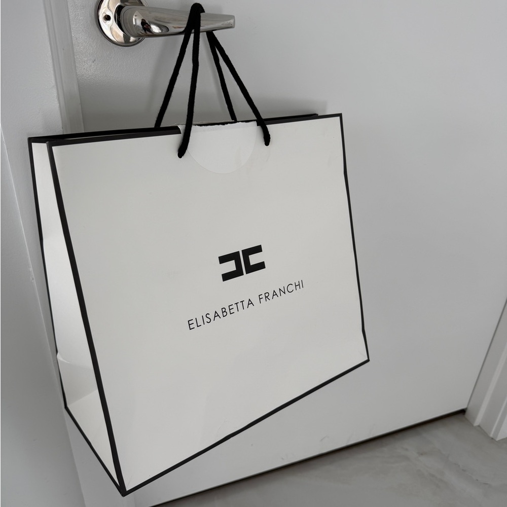 Rare Elisabetta Franchi Shopping Bag PRICED TO SELL!